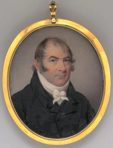 Colonel James Elliott McPherson by Charles Fraser, artwork, 1819