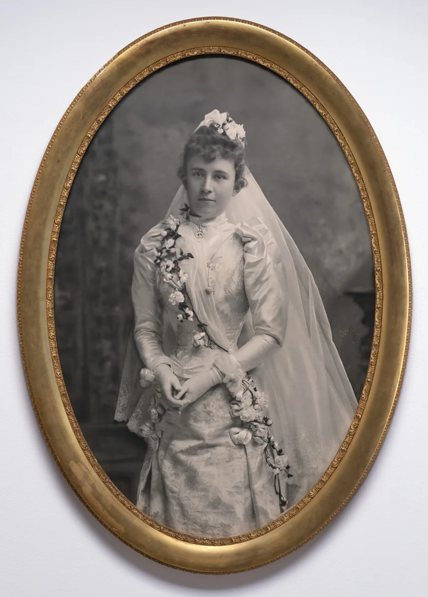 Grace Woodhouse Roosevelt by Jacob Schloss, photograph, 1890
