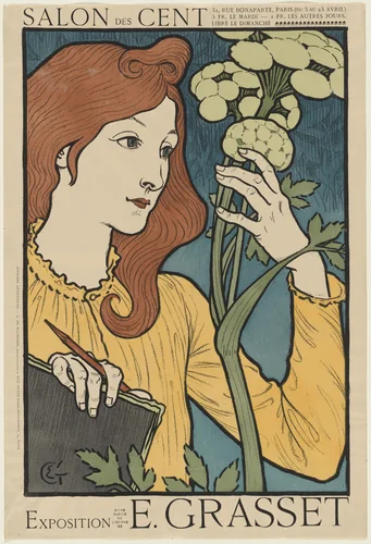 Salon des Cent, Exoposition E. Grasset by Eugène Grasset, design, 1894