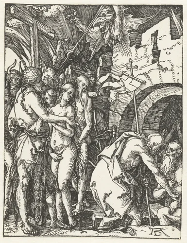 Afdaling in het voorgeborchte by Unknown, print, 1509