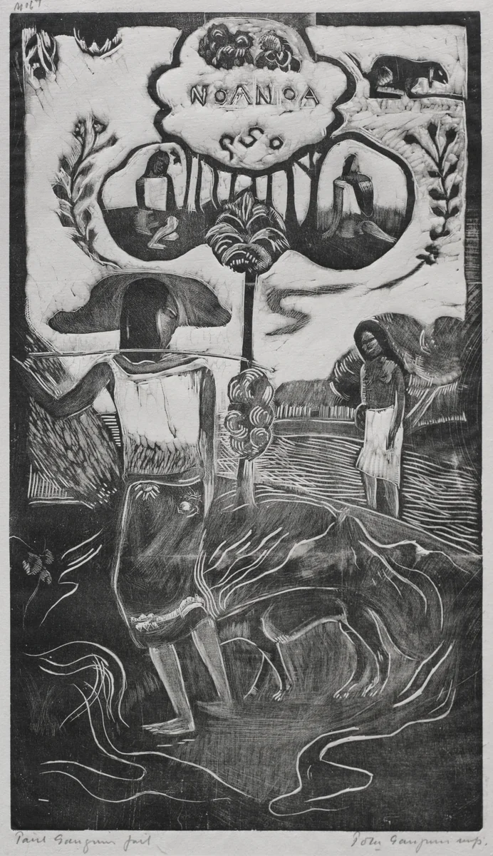 Noa Noa: Noa Noa (Fragrant Scent) by Paul Gauguin, print, 1893-1894