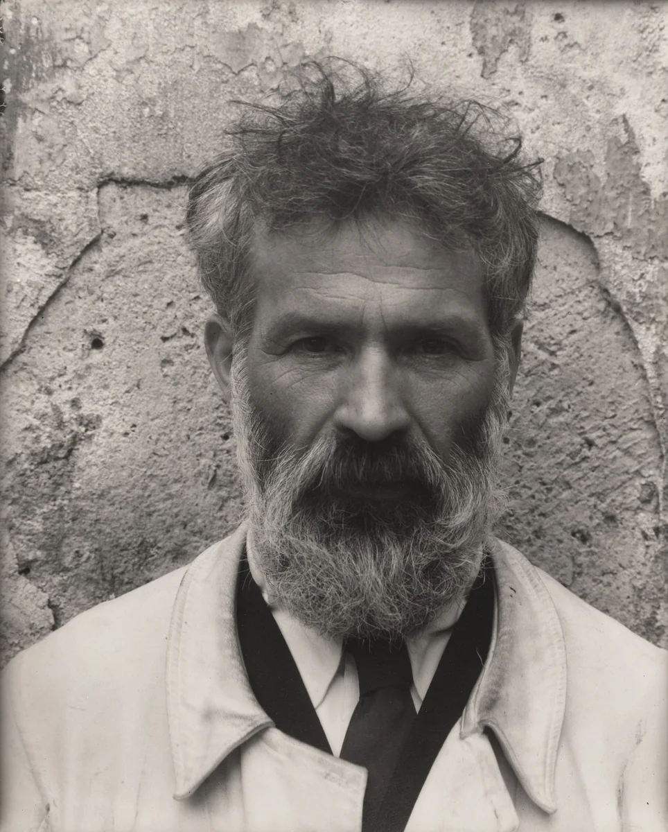 Constantin Brancusi by Edward Steichen, photograph, 1927