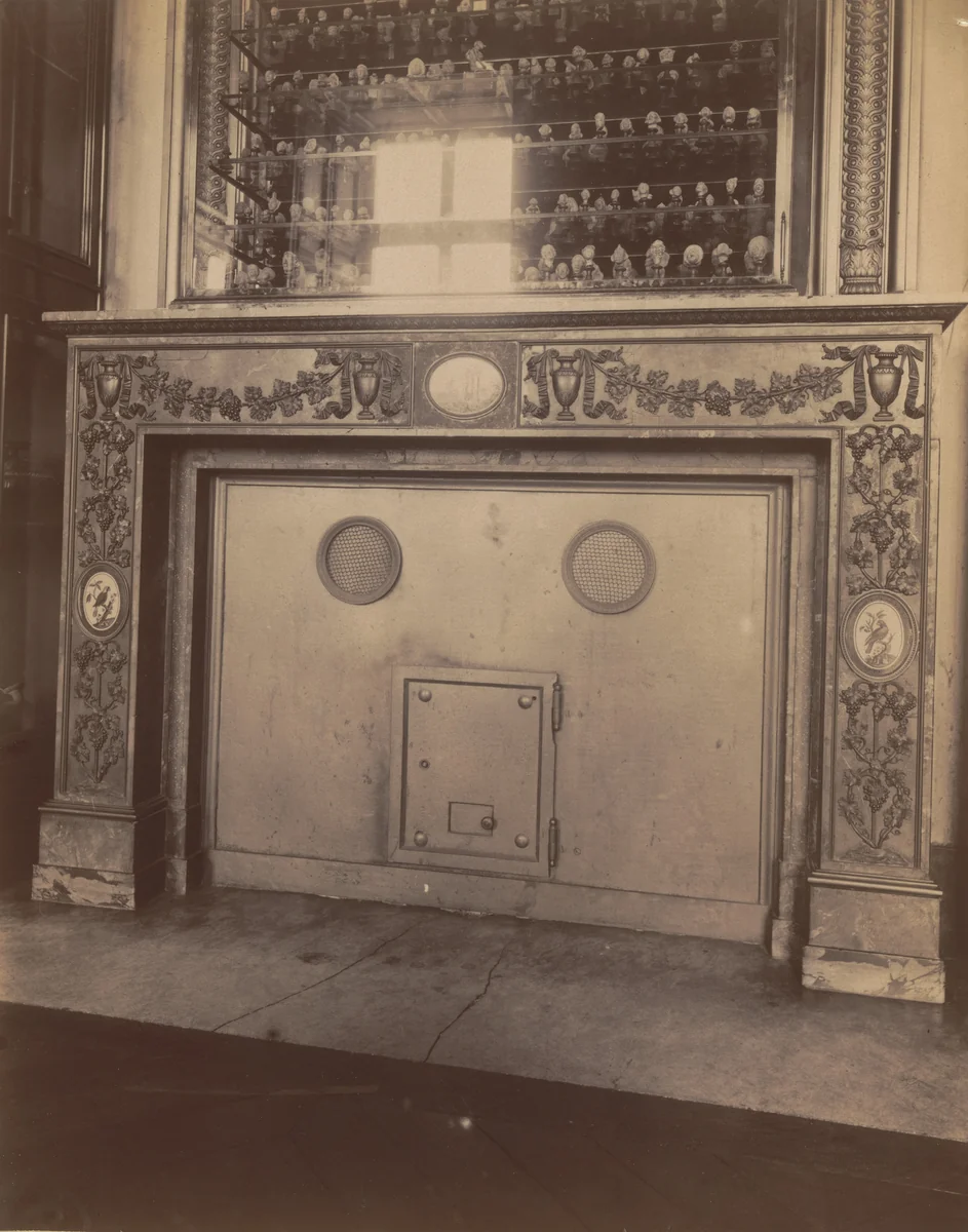 Louvre (cheminée) by Eugène Atget, photograph, 1908