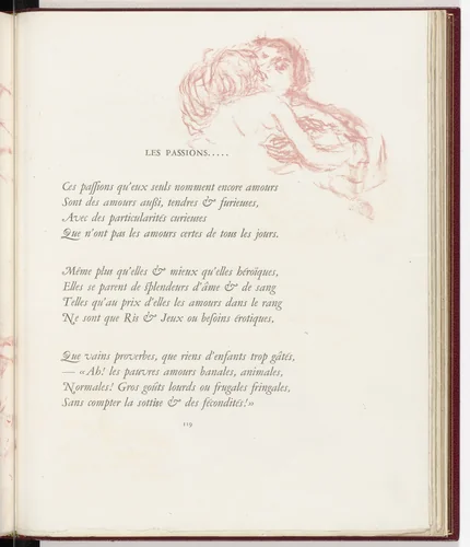 In-text plate (page 119) from Parallèlement (In Parallel) by Pierre Bonnard, illustrated book, 1900