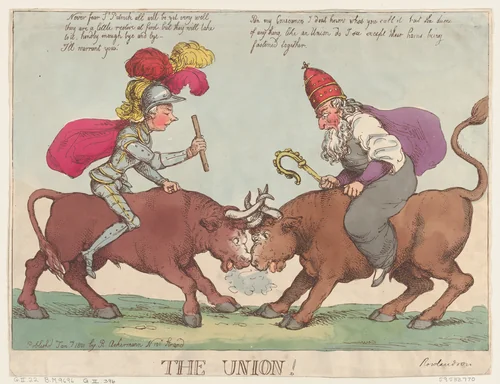 The Union by Thomas Rowlandson, print, 1801