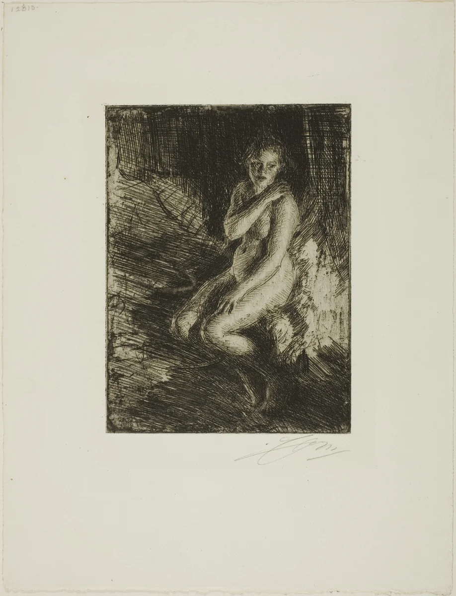 Berit by Anders Zorn, print, 1905