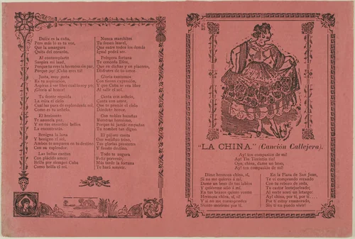 The Chinese Woman: Folk Songs by José Guadalupe Posada, print, 1871-1913