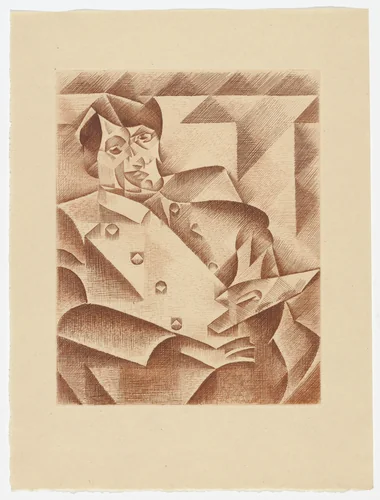 Variant of plate from Du Cubisme (On Cubism) by Juan Gris, illustrated book, 1947