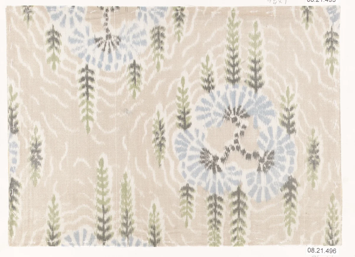 Textile sample by Unknown Designer, textile, 1900