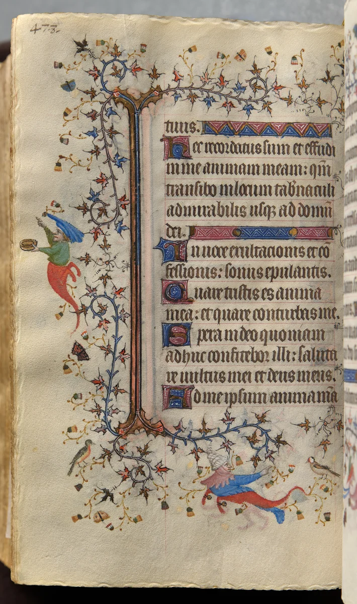 Hours of Charles the Noble, King of Navarre (1361-1425): fol. 233v, Text by Master of the Brussels Initials and Associates, book, 1400-1410