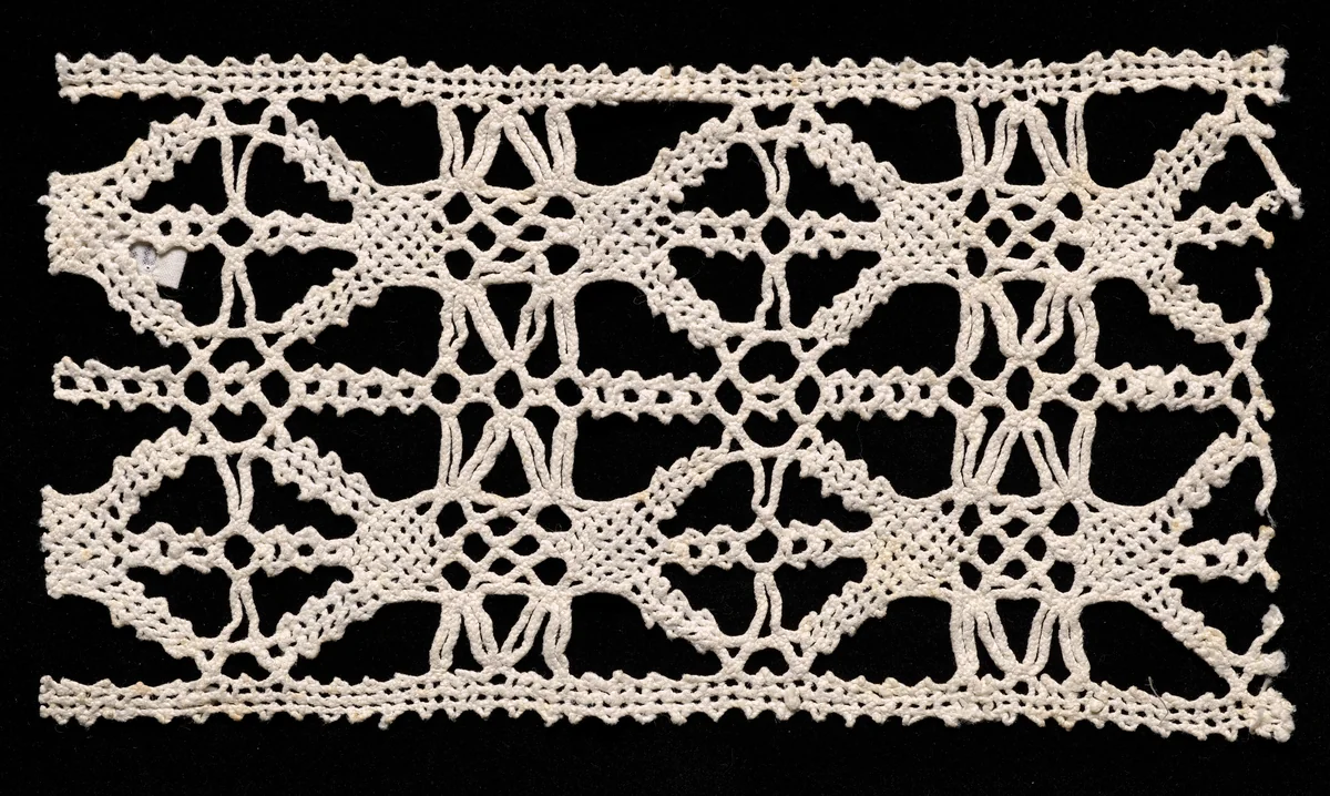 Bobbin Lace Insertion by Unknown, textile, 1540-1560
