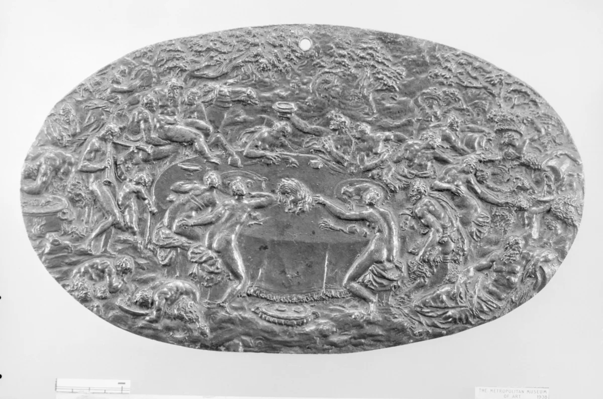 Bacchanalian Feast by Guglielmo della Porta, metalwork, 1550-1560