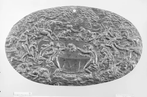 Bacchanalian Feast by Guglielmo della Porta, metalwork, 1550-1560