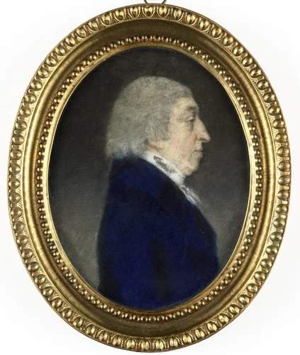 Portret van een man by Johan Anspach, drawing, 1802