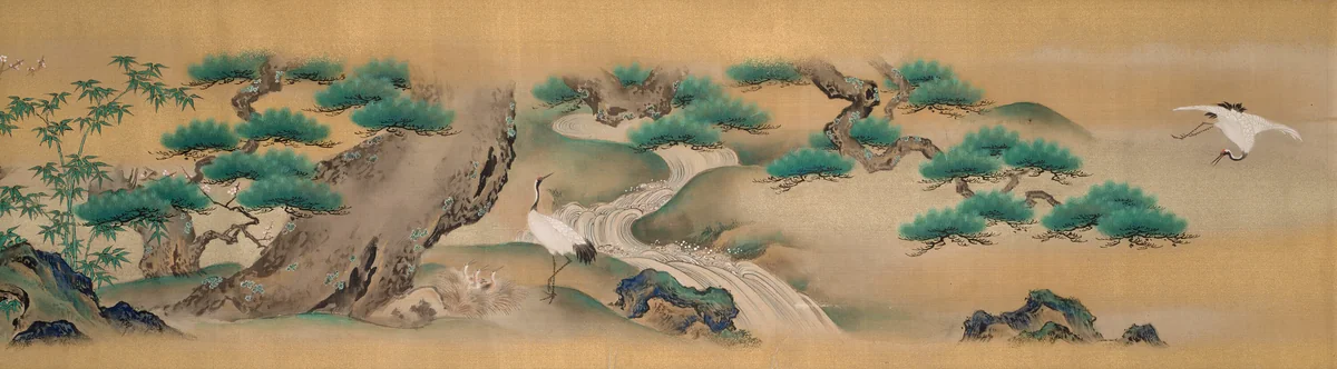 Mount Hôrai by Kano Isen, other, 1802-1816