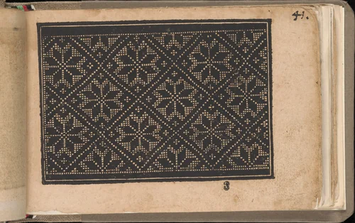 Schön newes Modelbuch (Page 41r) by Sigismundus Latomus, book, 1608