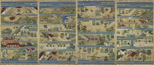The Illustrated Life of Shinran (Shinran shōnin eden) by Unidentified Artist, painting, 1615-1799