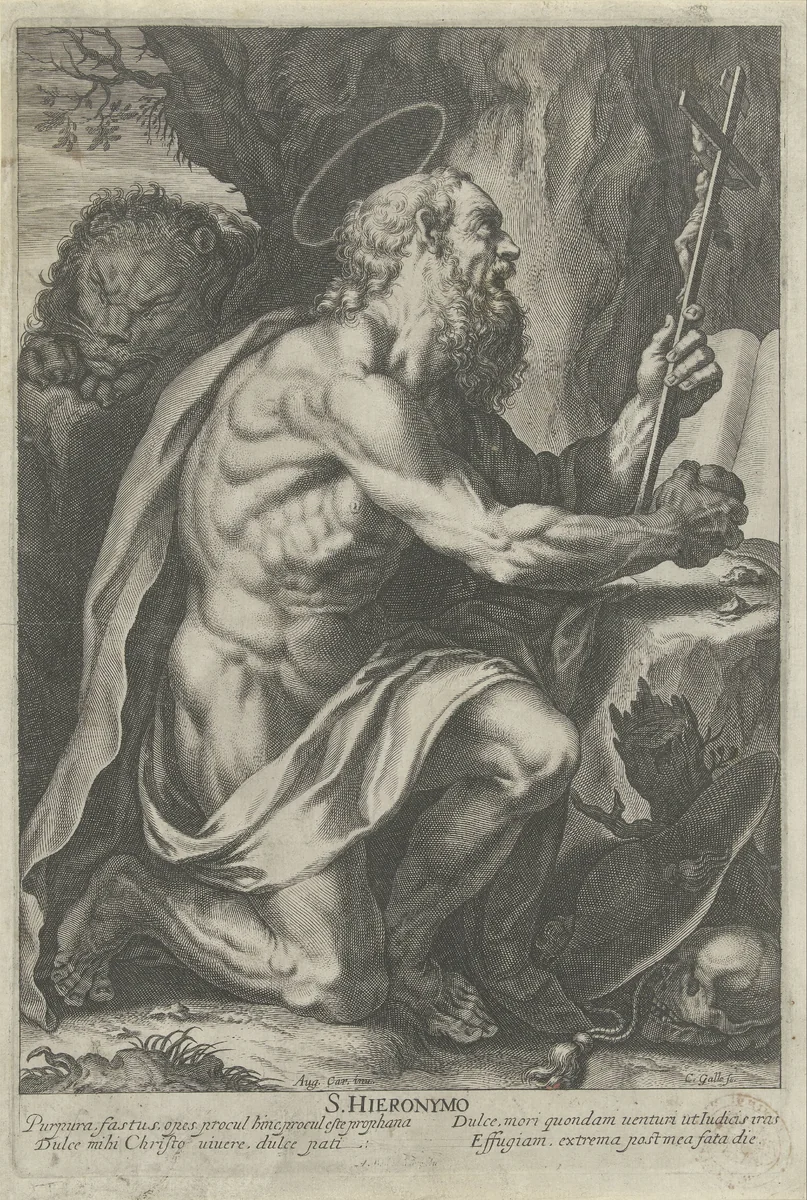 H. Hieronymus by Unknown, print, 1586-1650