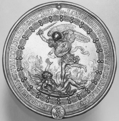 Order of Saint Michael by André Chalochet, metalwork, 1701