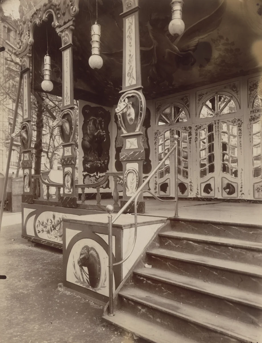Fête de Vaugirard by Eugène Atget, photograph, 1926