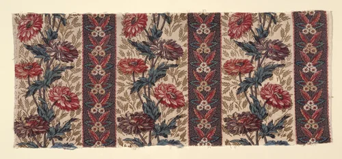 Fragment by England, textile, 1775-1800