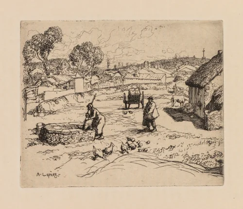 Auguste Lepère: La Masure (Vendèe) by Auguste Louis Lepère, book, 1926-1936