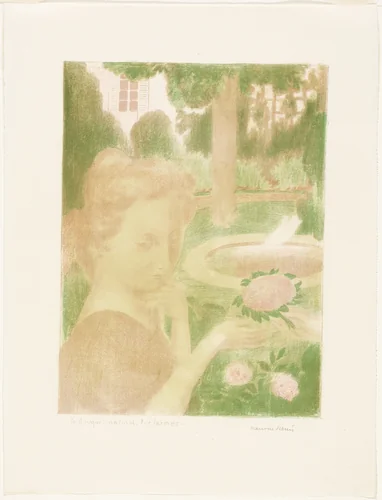 The Morning Bouquet, Tears, plate three from Love by Maurice Denis, print, 1898-1899