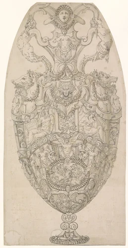 Sierkan by anonymous, drawing, 1500-1600