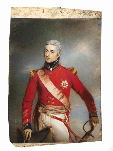 Portrait of Arthur Wellesley, later 1st Duke of Wellington by John Wright, painting, 1806-1807