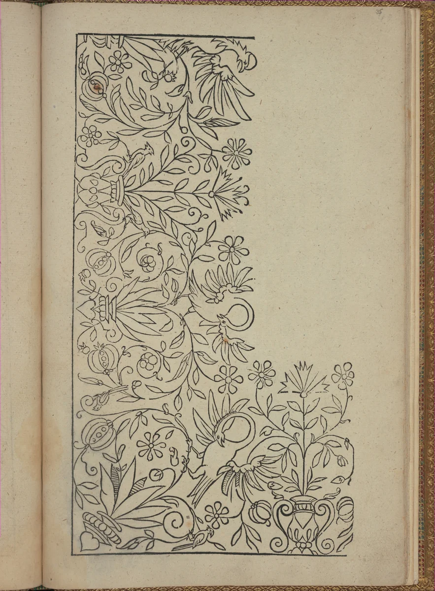 New Modelbüch (Page 35r) by Andreas Bretschneider, book, 1615