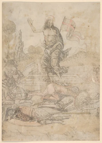 The Resurrection, from Life of the Virgin and Christ by Francesco Rosselli, print, 1480-1500
