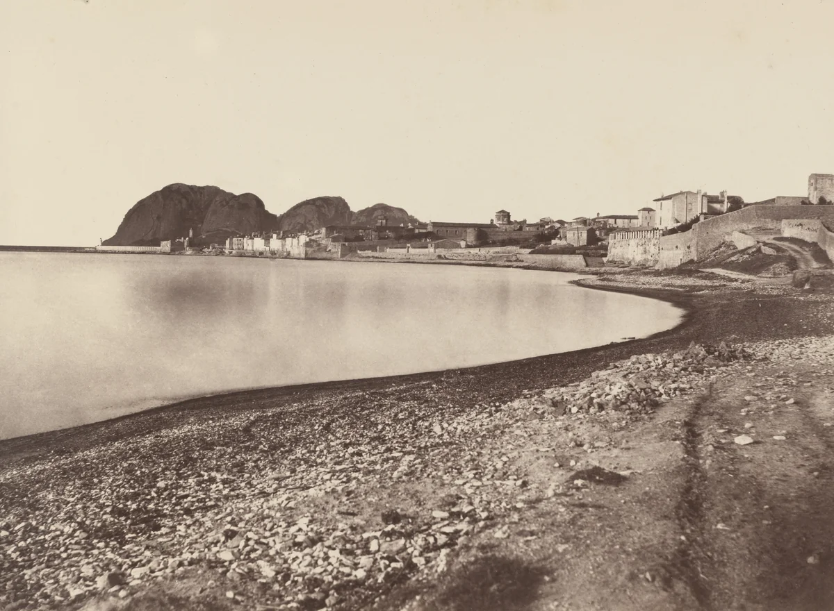 La Ciotat by Édouard-Denis Baldus, photograph, 1861
