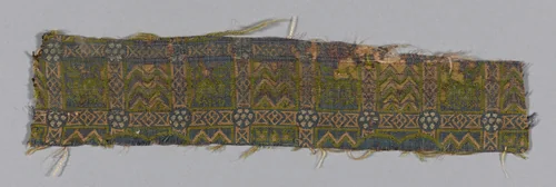 Fragment by Italy, textile, 1201-1400