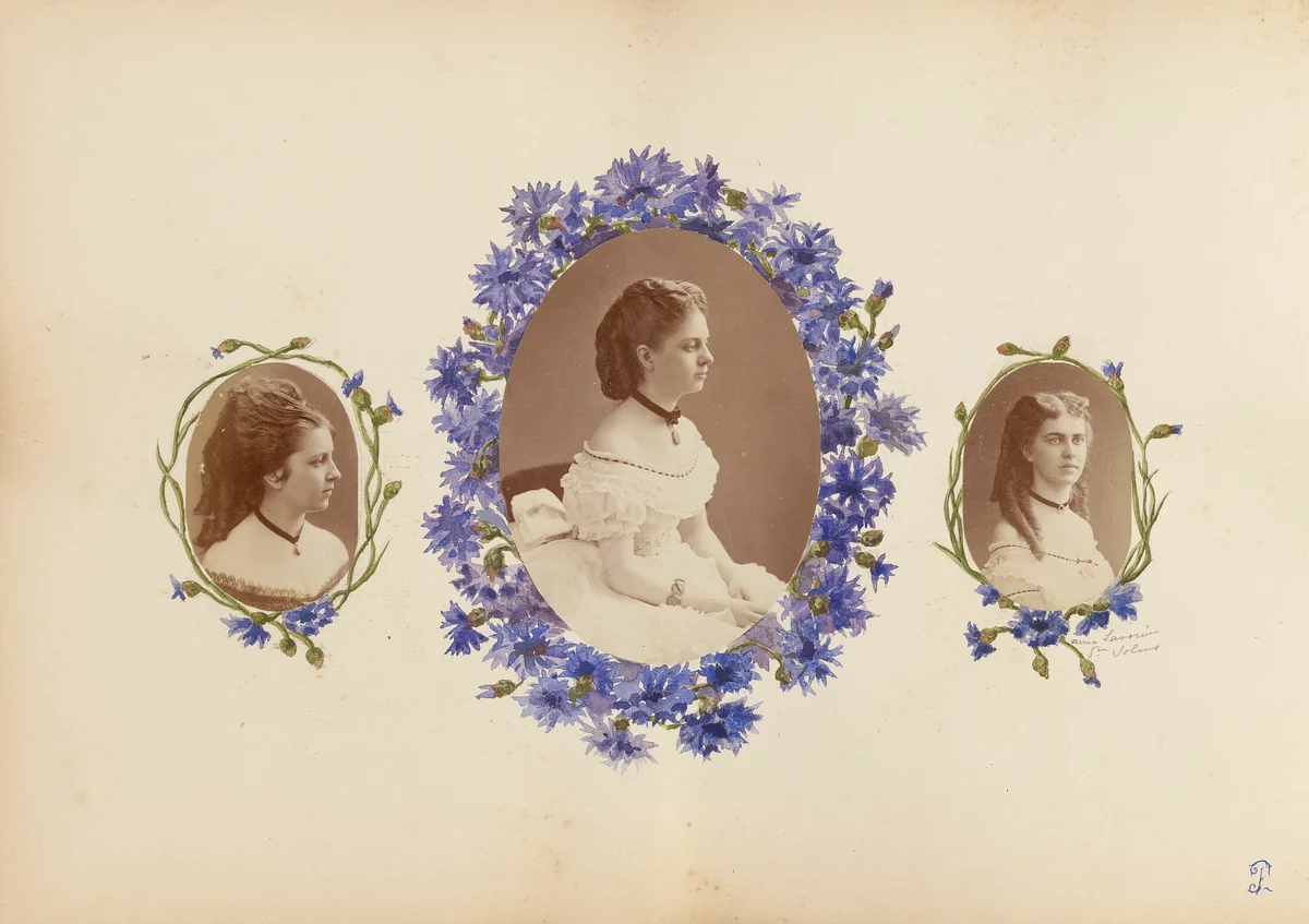 The Madame B Album by Marie-Blanche Hennelle Fournier, photograph, 1870-1879