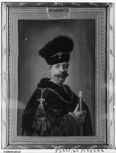 A Polish Nobleman by Imperial Russian Tapestry Manufactory, textile, 1785-1799