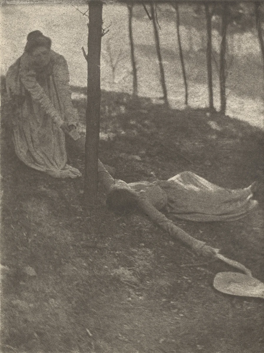 The Hillside by Clarence H. White, photograph, 1871-1925