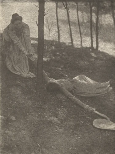 The Hillside by Clarence H. White, photograph, 1871-1925