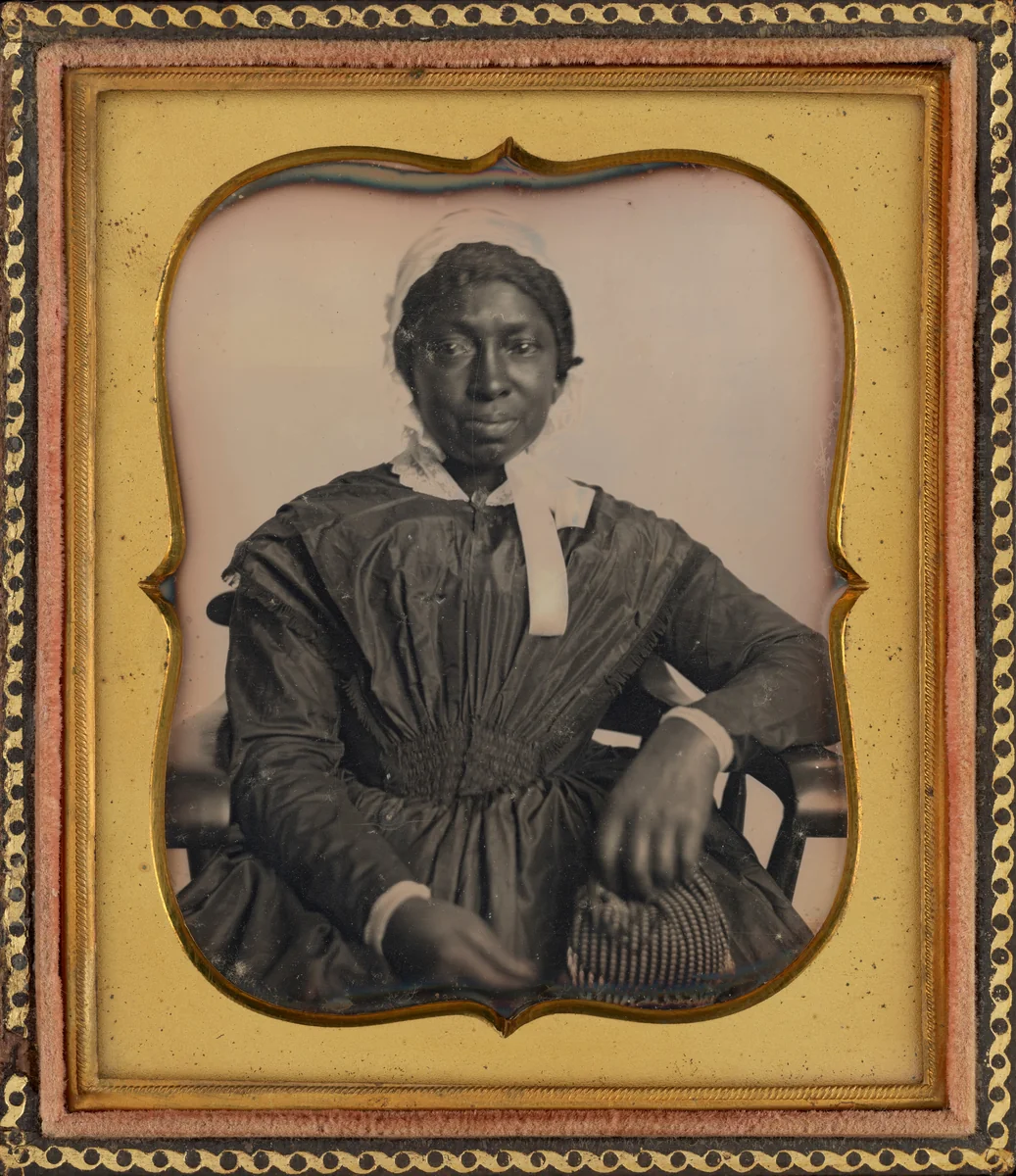 Portrait of a Woman by American 19th Century, photograph, 1850-1859