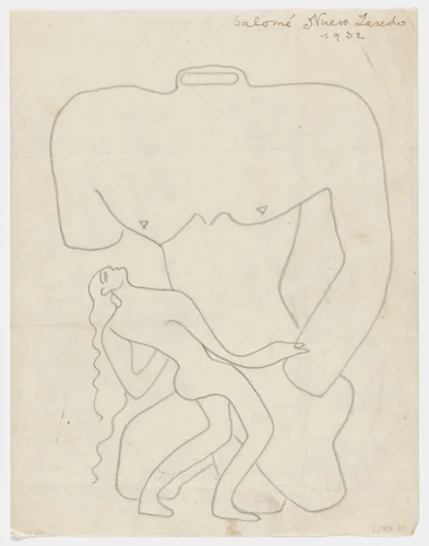 Salome by Sergei Eisenstein, drawing, 1932