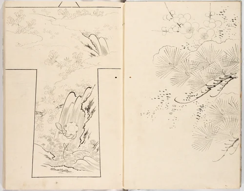 Hinagata chō (Model Book) by Unidentified Artist, book, 1800-1899