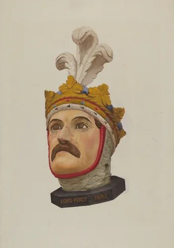 Figurehead by Helen E. Gilman, index of american design, 1939