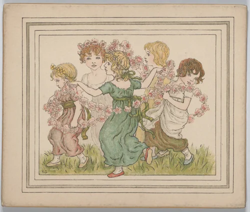 Valentine by Kate Greenaway, other, 1880