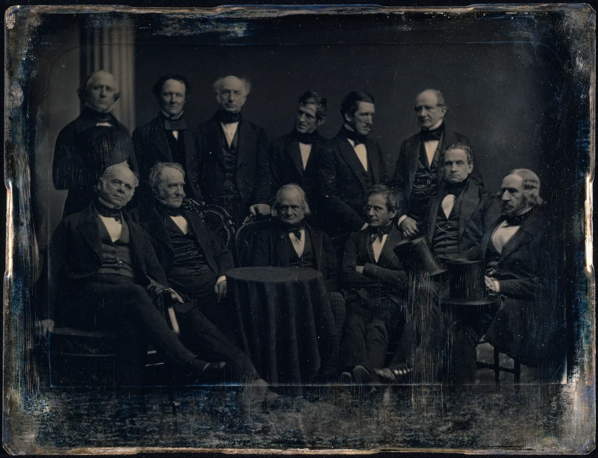 [Boston Doctors] by Southworth and Hawes, photograph, 1848-1852