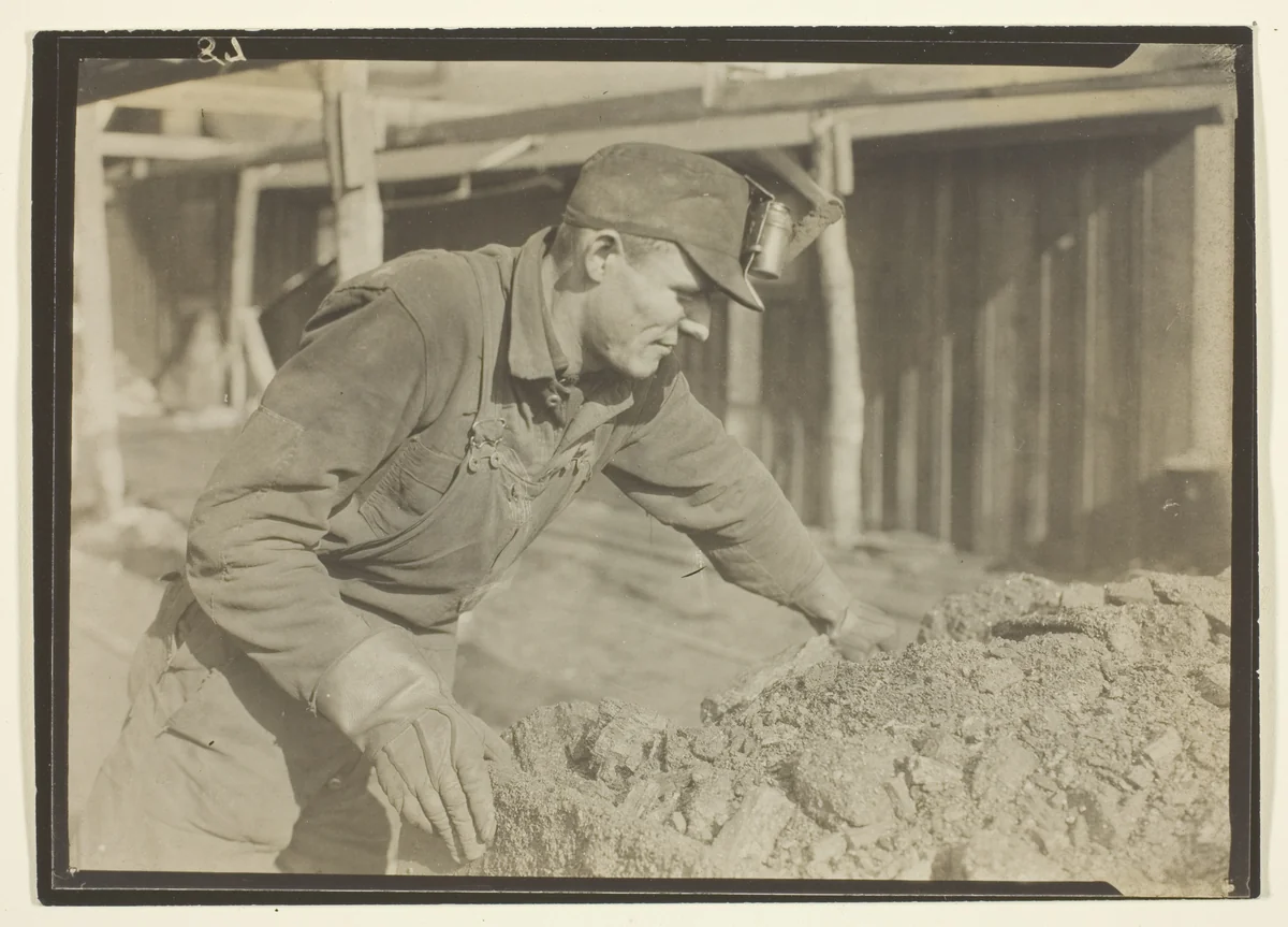 Brakeman on Coal Train, Pennsylvania by Lewis Wickes Hine, photograph, 1920