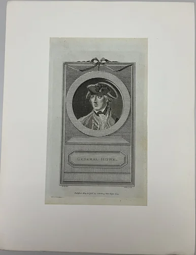 General Howe by John Goldar, other, 1786