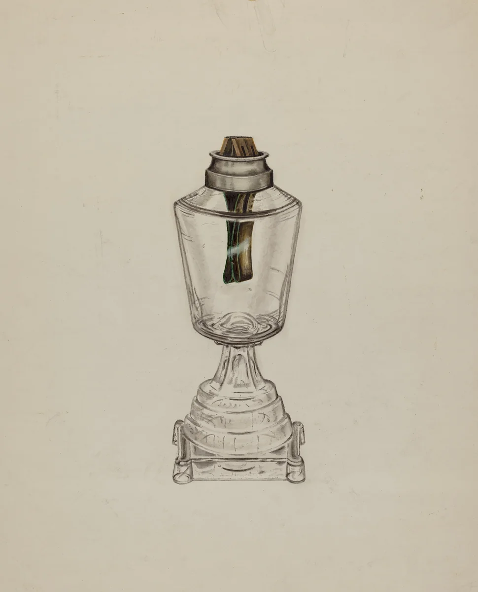 Lamp by Richard Taylor, index of american design, 1940
