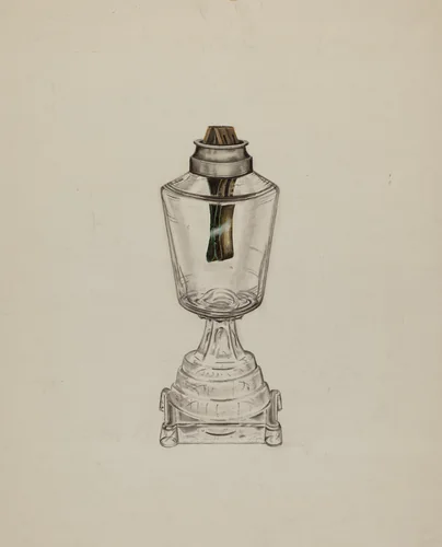 Lamp by Richard Taylor, index of american design, 1940