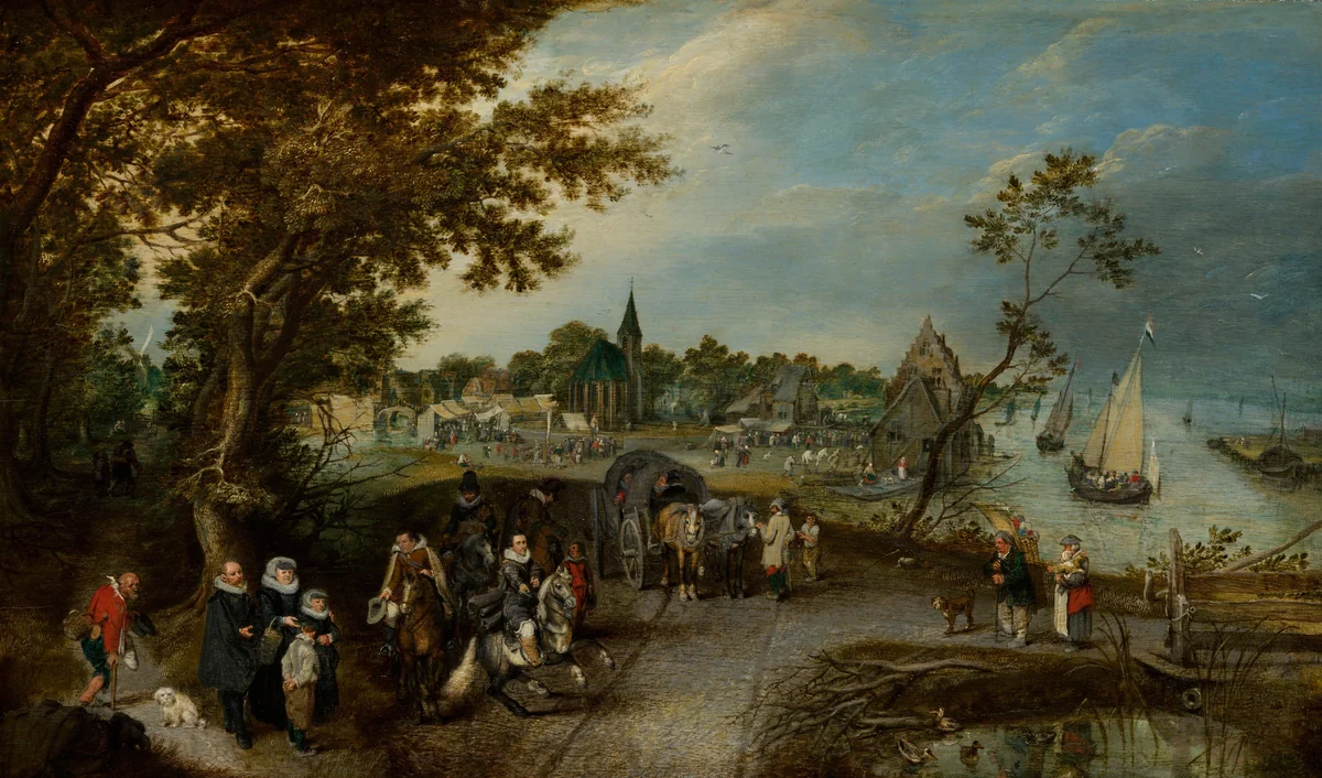 Untitled by Adriaen Pietersz van de Venne, painting, 1615