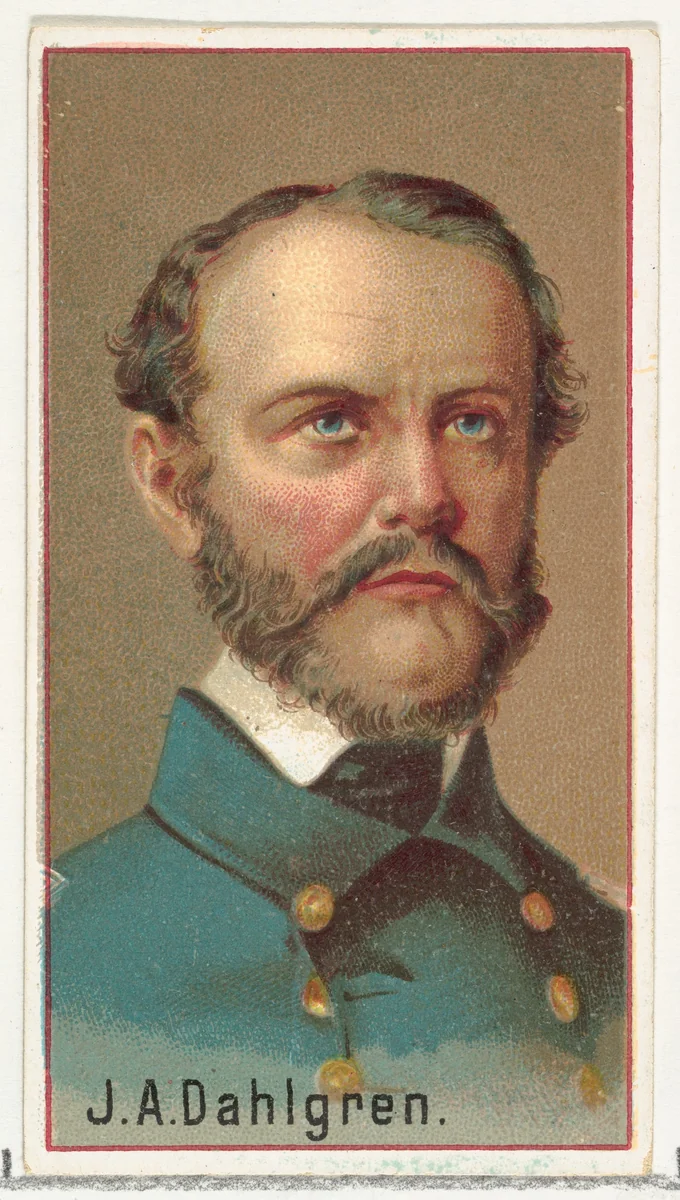 J. A. Dahlgren, printer's sample for the World's Inventors souvenir album (A25) for Allen & Ginter Cigarettes by Allen & Ginter, print, 1888