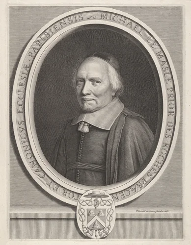 Michel Le Masle by Robert Nanteuil, print, 1653-1663